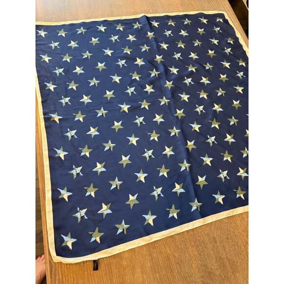 Patriotic Star Camo Neck Tie Scarf Shawl - Picture 2 of 5